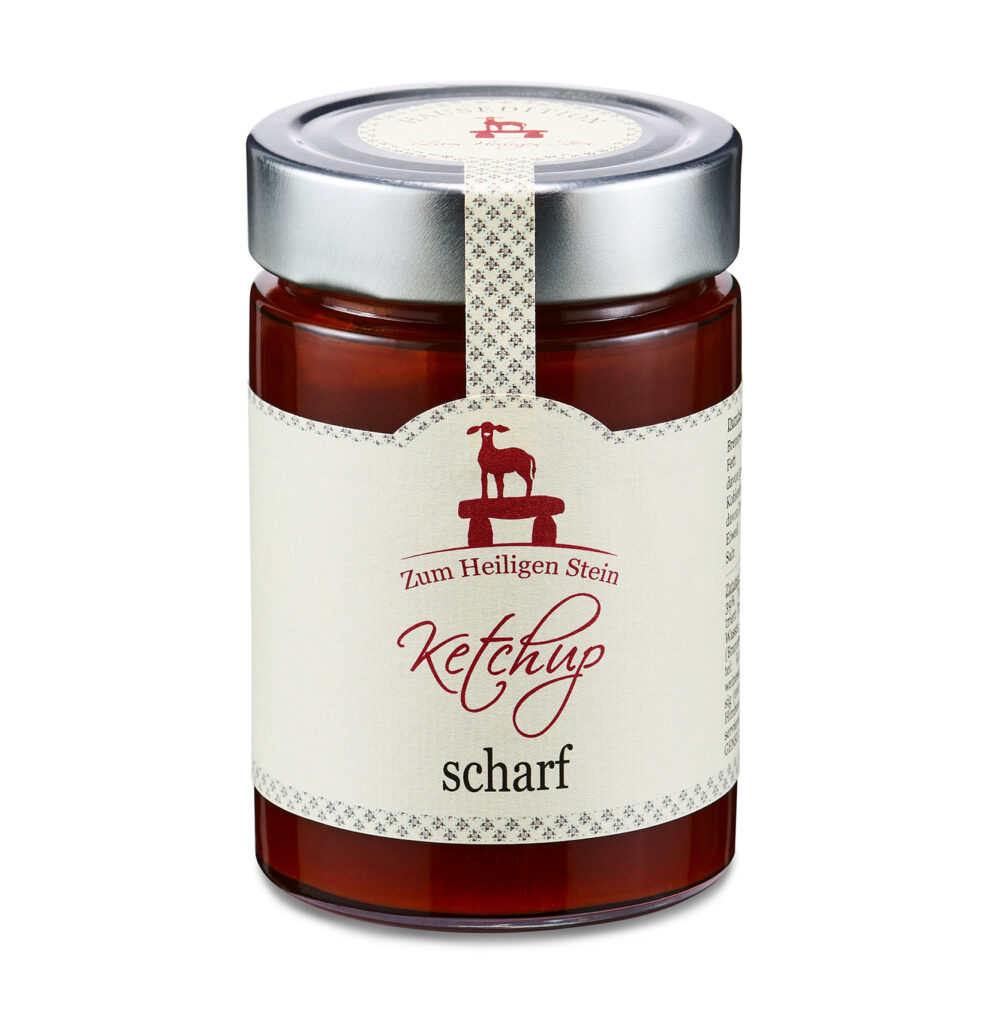 Ketchup scharf 400g Zum Heiligen Stein kaufen