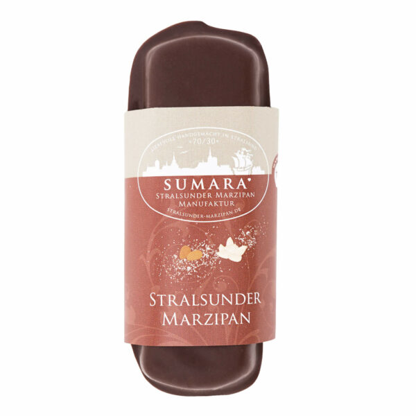 Sumara Manufaktur Marzipanbrot mit Zartbitterschokolade aus Stralsund kaufen
