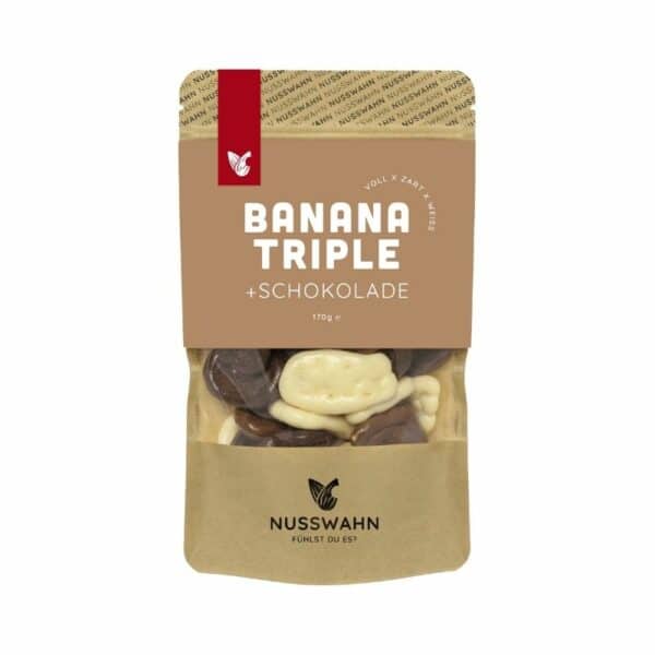 Nusswahn Bananatriple +Schokolade 170g kaufen