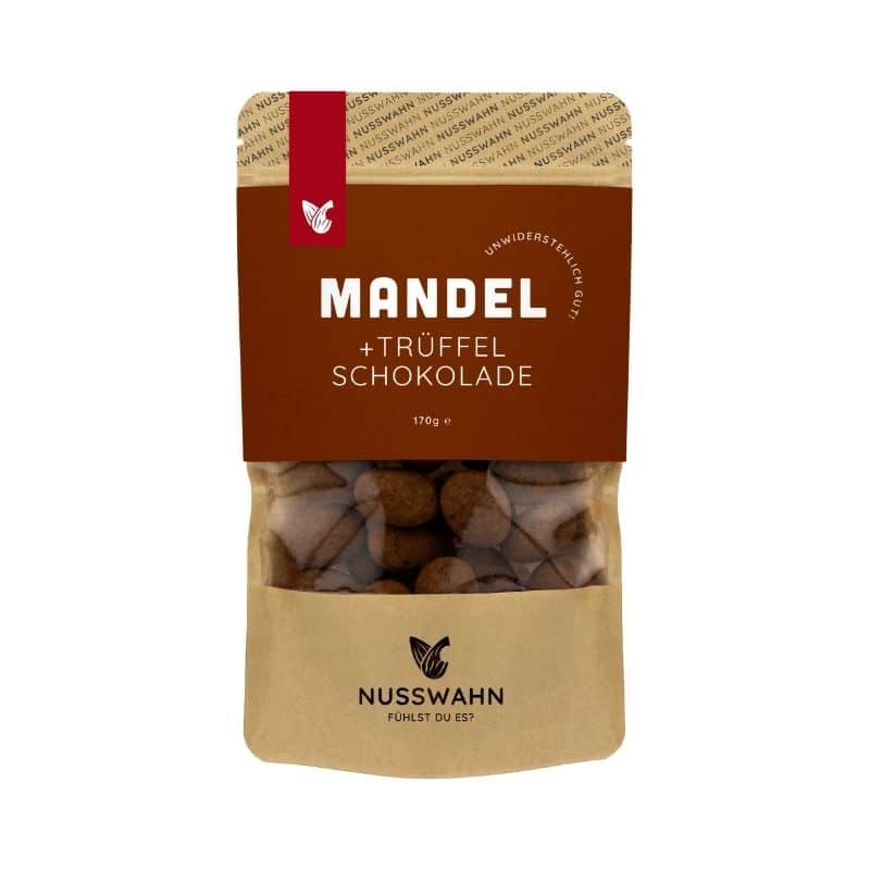 Nusswahn Mandel-Trüffelschokolade 170g kaufen
